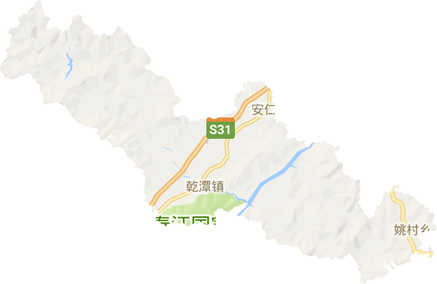 乾潭镇电子地图