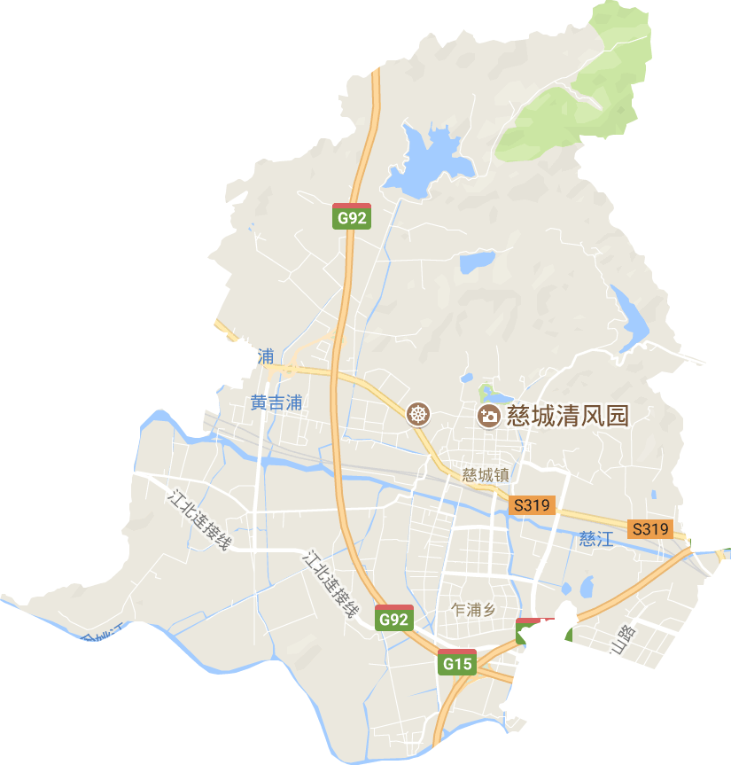 慈城镇电子地图