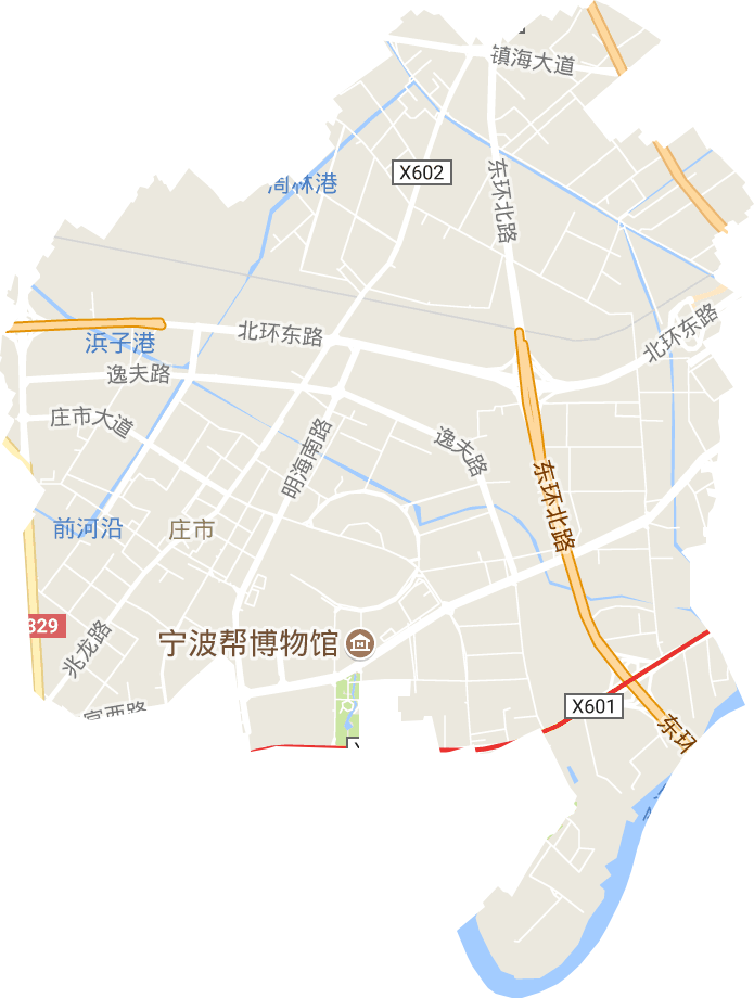 庄市街道电子地图