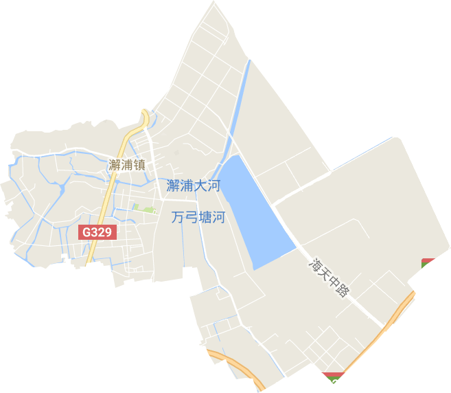 澥浦镇电子地图