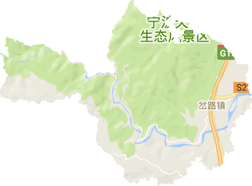 岔路镇电子地图