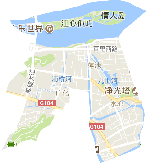 松台街道电子地图