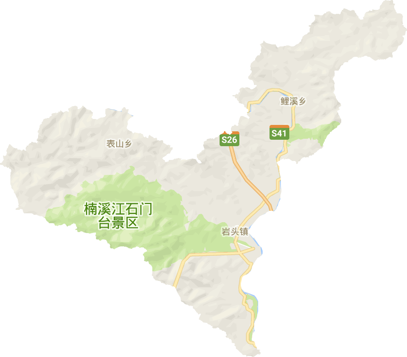 岩头镇电子地图