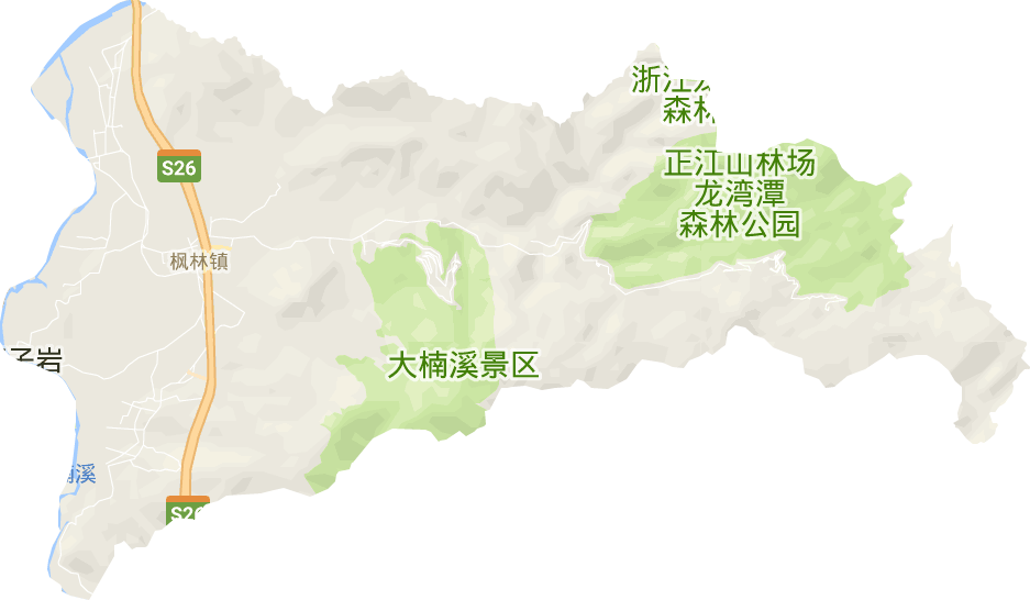 枫林镇电子地图