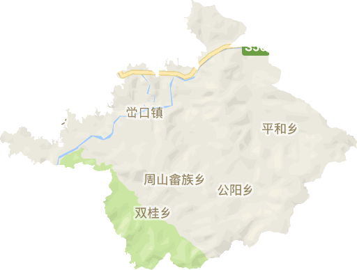 峃口镇电子地图