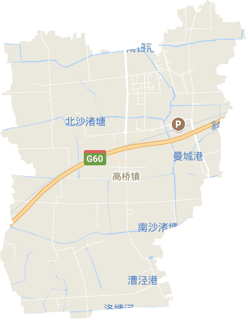 高桥镇电子地图