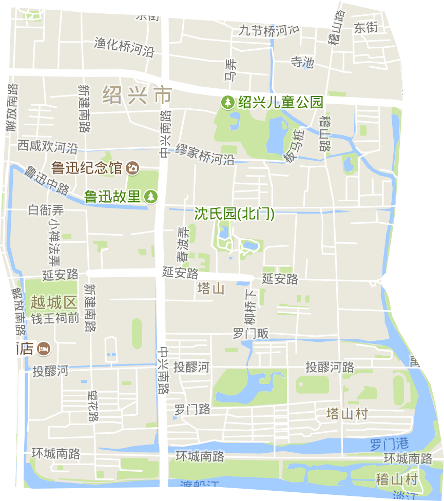 塔山街道电子地图