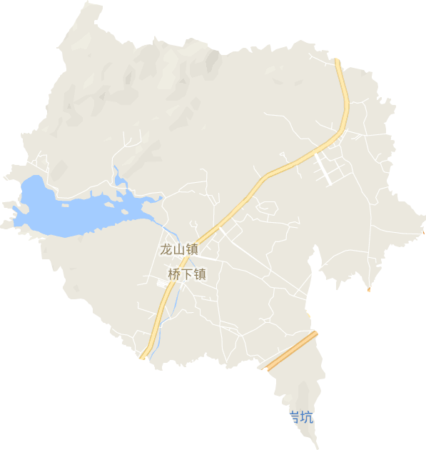 龙山镇电子地图