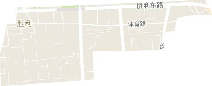 胜利街道电子地图