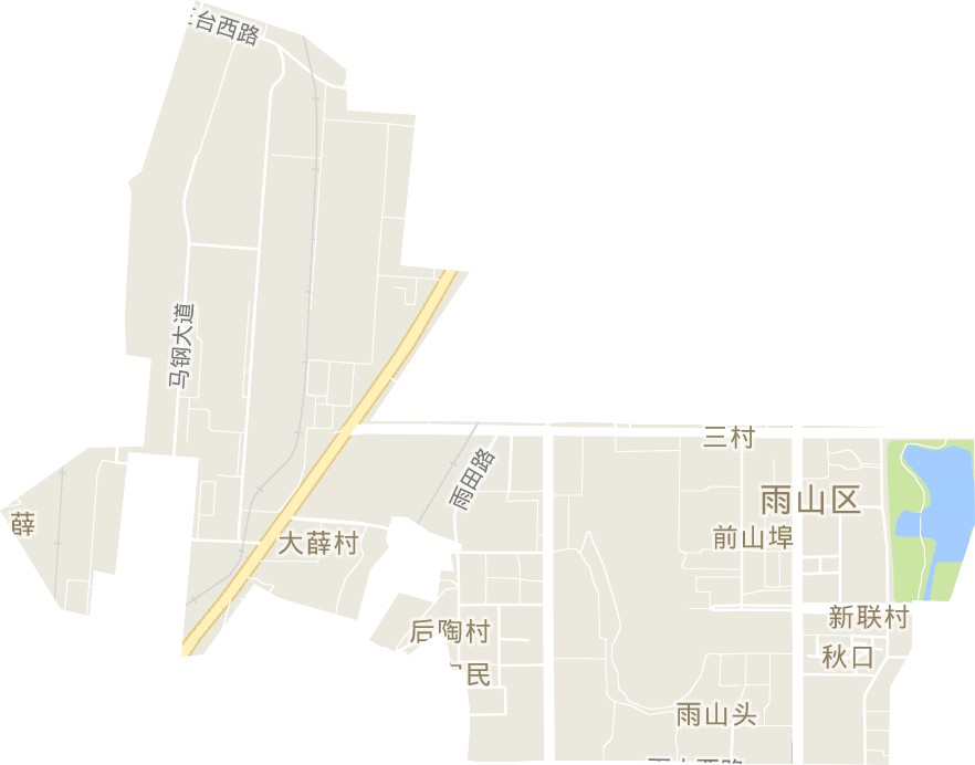 雨山街道电子地图