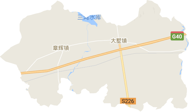 大墅镇电子地图