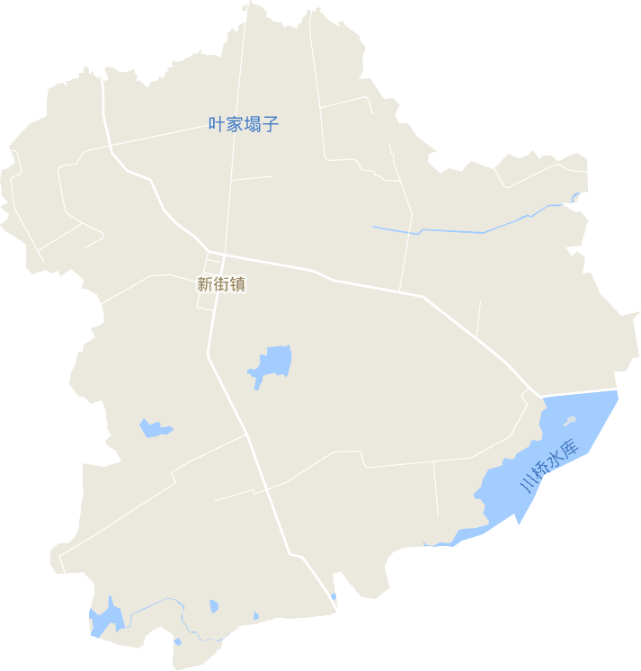 新街镇电子地图