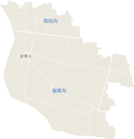 谢集乡电子地图