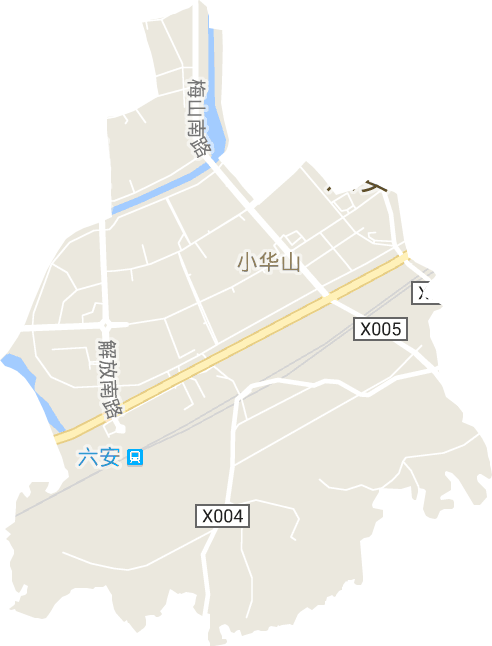 小华山街道电子地图