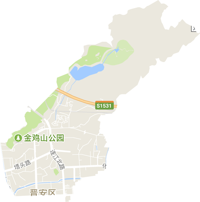 岳峰镇电子地图