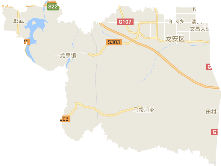 龙安区电子地图