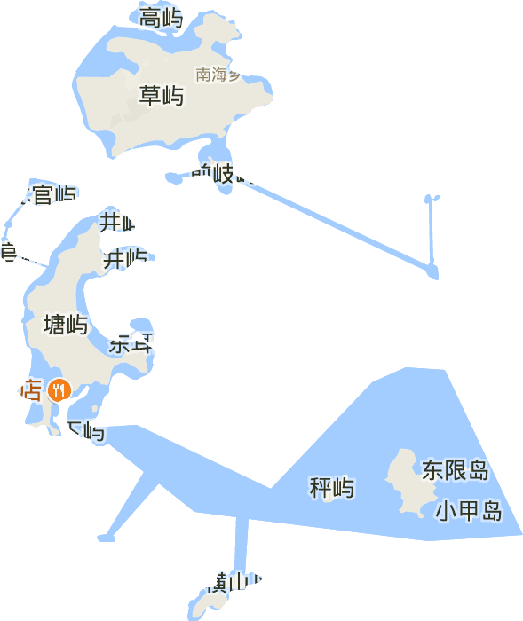 南海乡电子地图