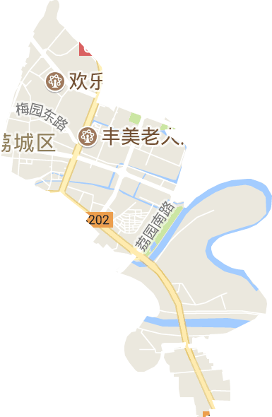 镇海街道电子地图