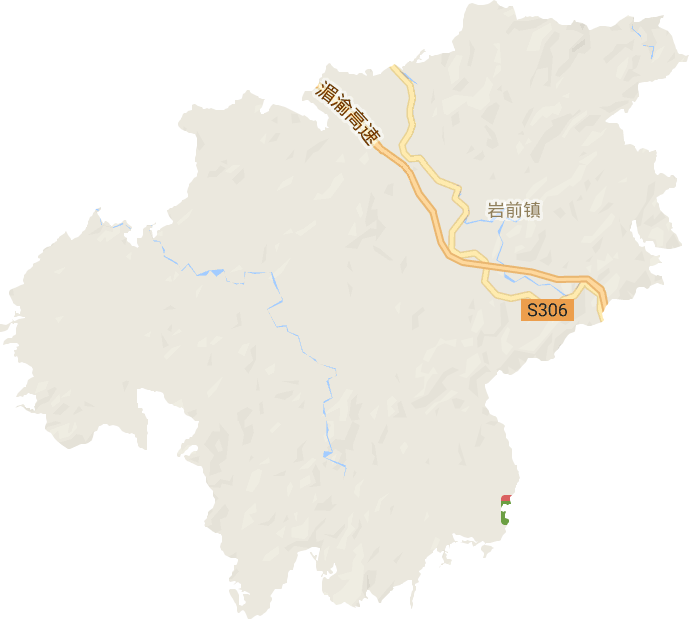 岩前镇电子地图