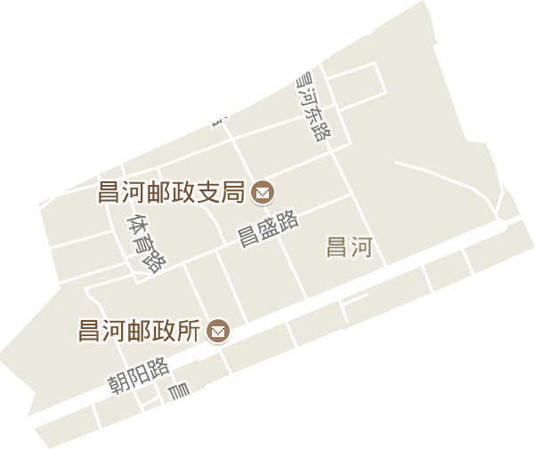 昌河街道电子地图