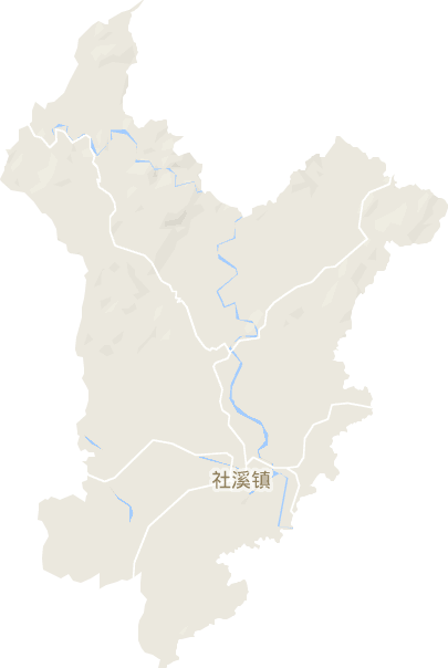 社溪镇电子地图
