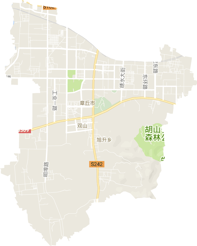 双山街道电子地图