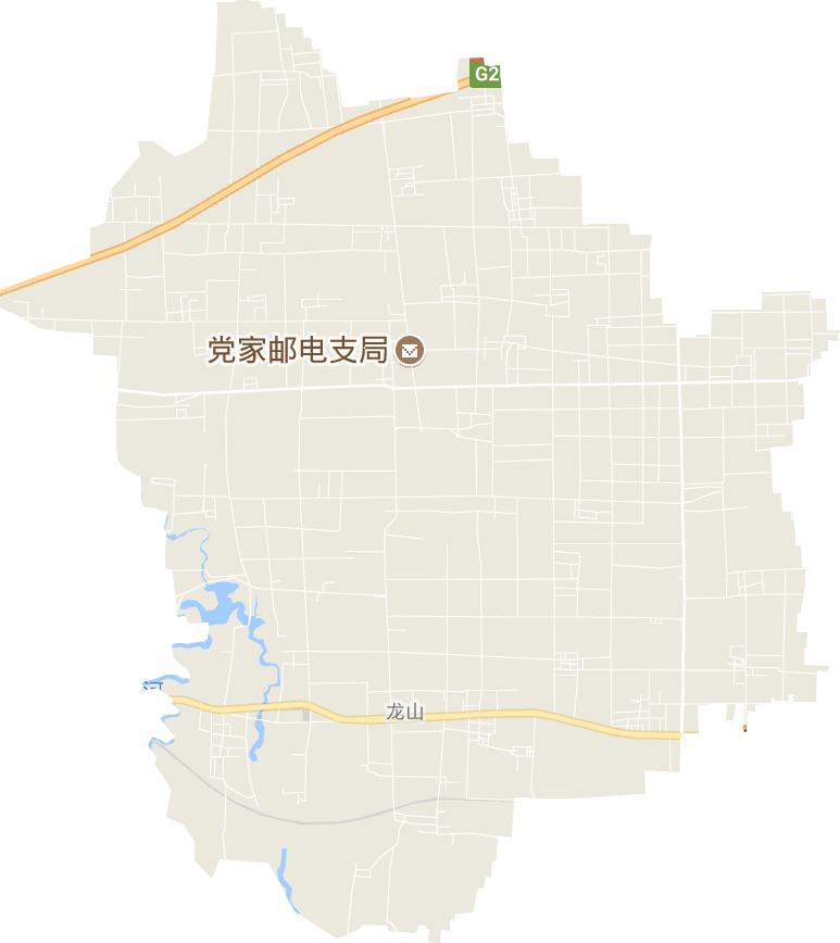 龙山街道电子地图