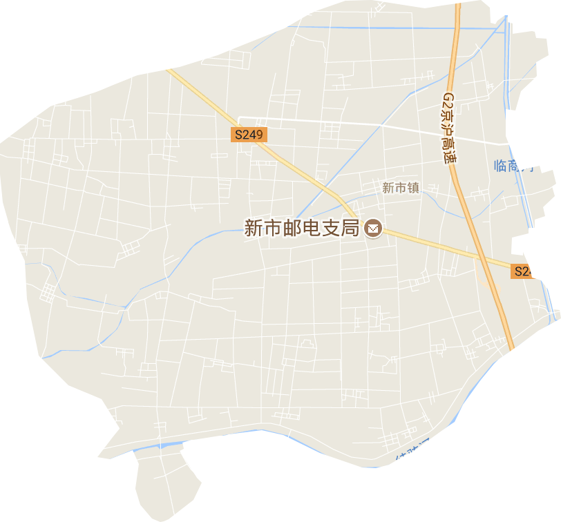 新市镇电子地图