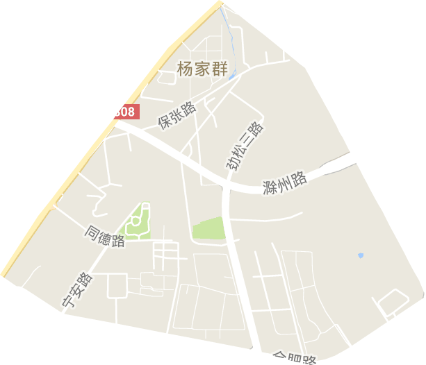 合肥路街道电子地图