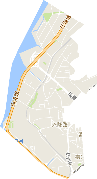 兴隆路街道电子地图