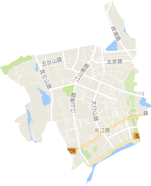 长江路街道电子地图