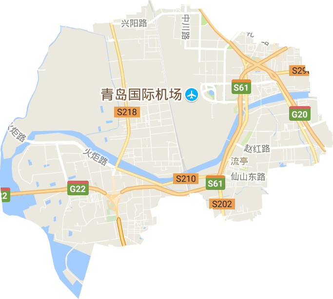 流亭街道电子地图