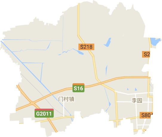 李园街道电子地图