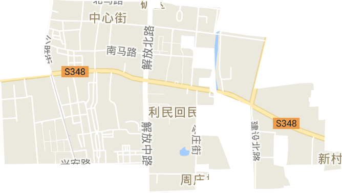 中心街街道电子地图