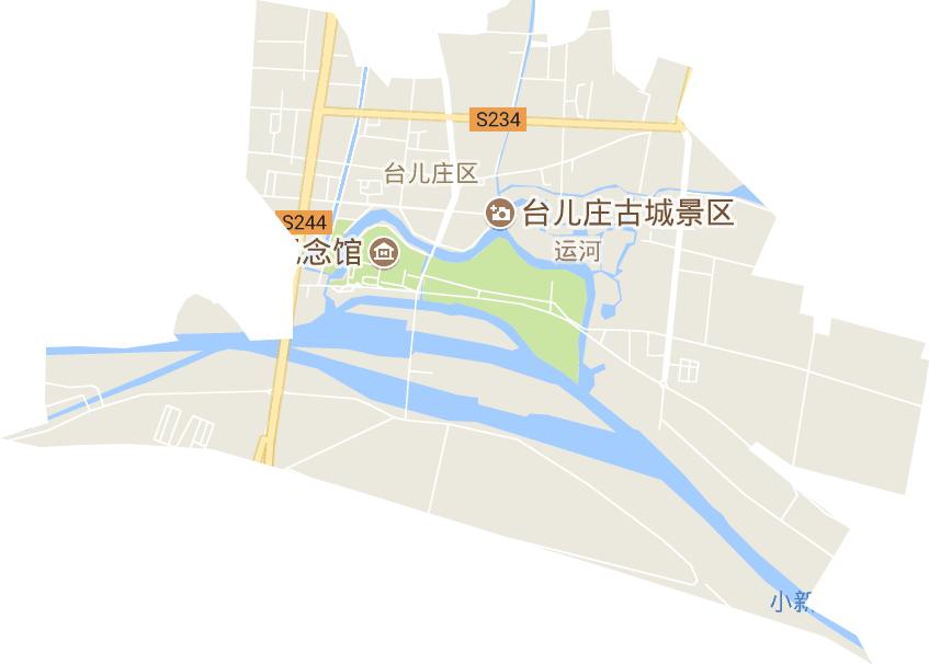 运河街道电子地图