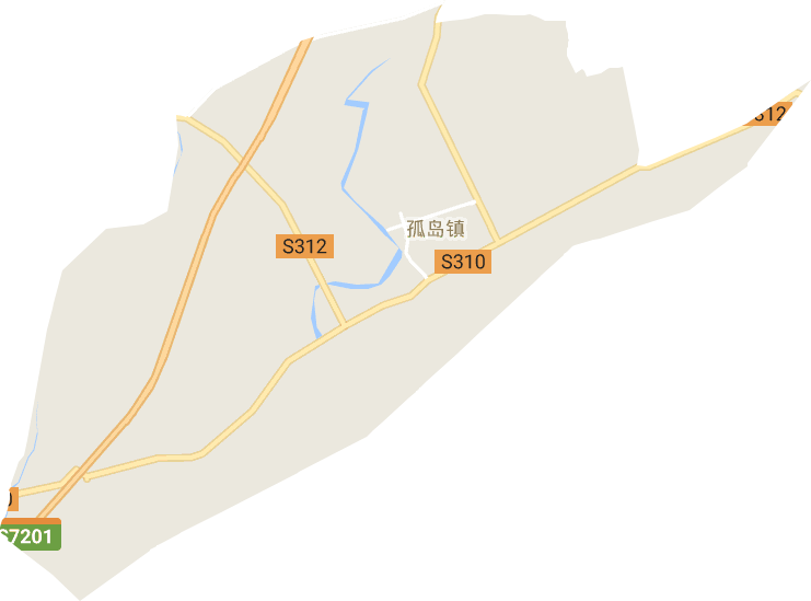 孤岛镇电子地图