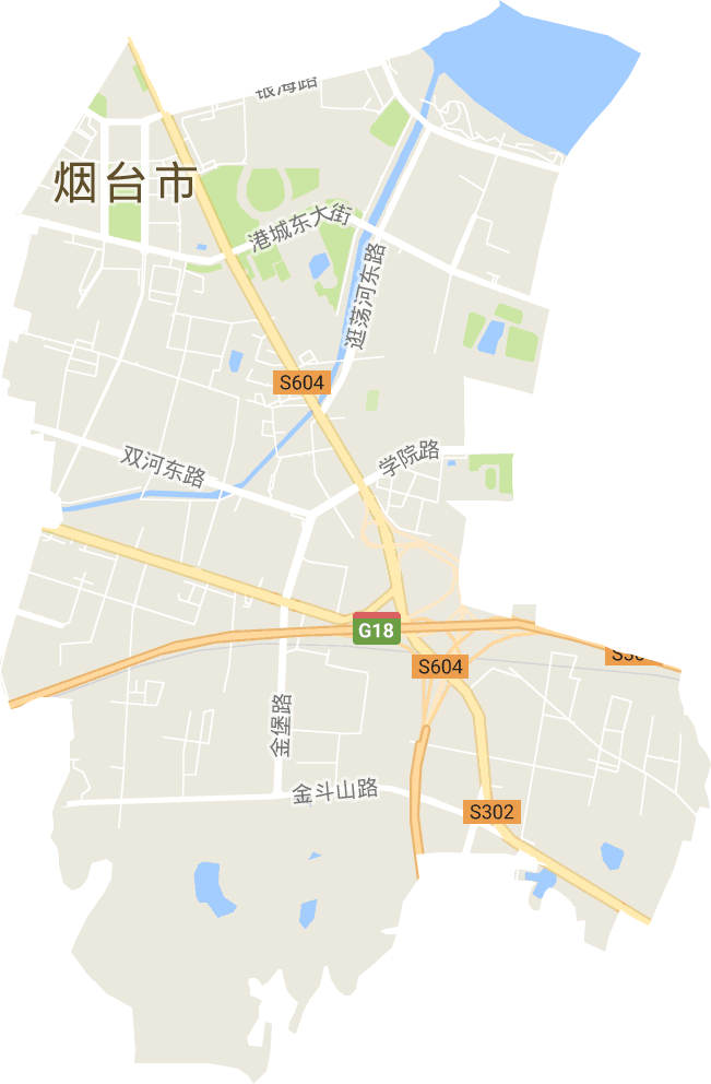 滨海路街道电子地图