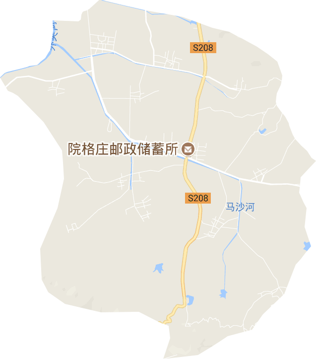 院格庄街道电子地图