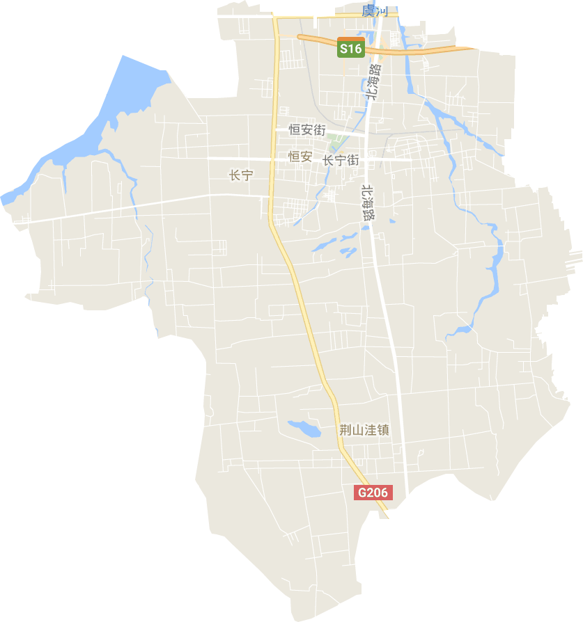 坊城街道电子地图