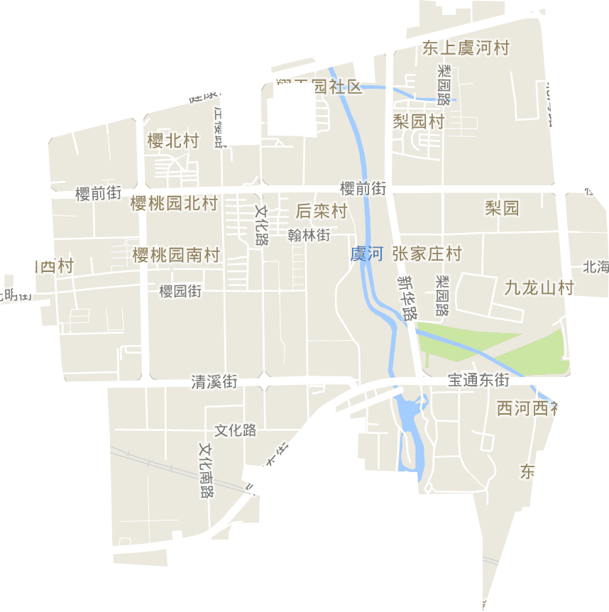 梨园街道电子地图