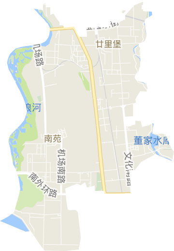 廿里堡街道电子地图