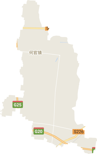 何官镇电子地图