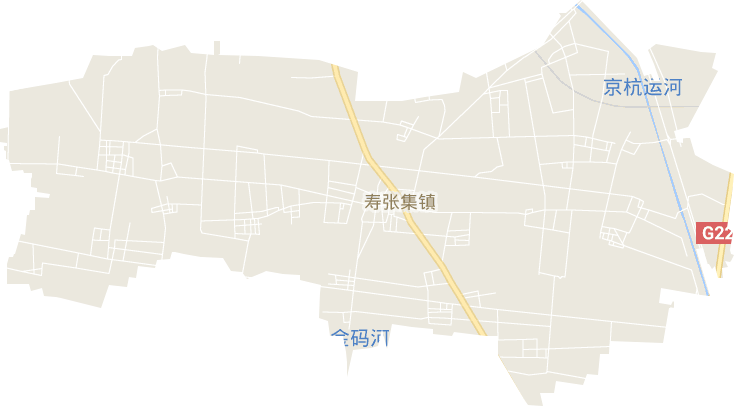 寿张集镇电子地图