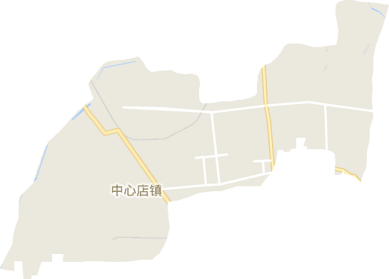 中心店镇电子地图