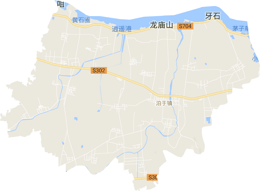 泊于镇电子地图