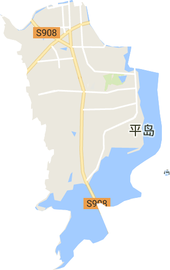 崂山街道电子地图