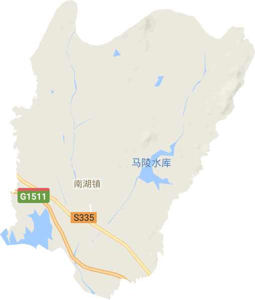 南湖镇电子地图