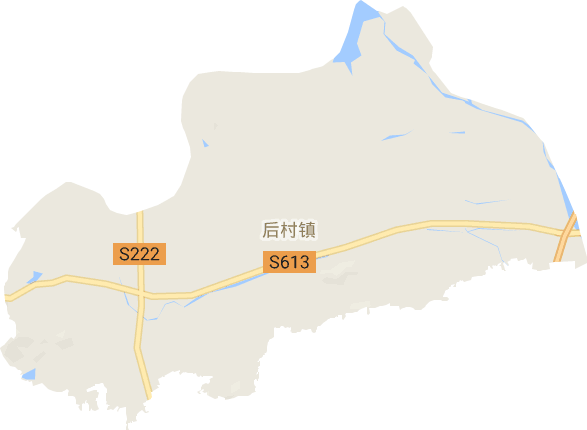 后村镇电子地图