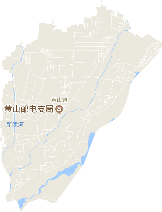 黄山镇电子地图