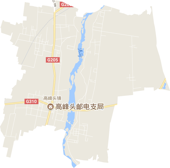 高峰头镇电子地图